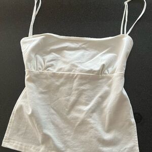 edikted White tie back white Women's Top.. size small